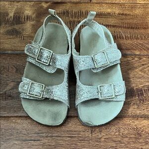 Carter's Glittery Gold Kids Sandals